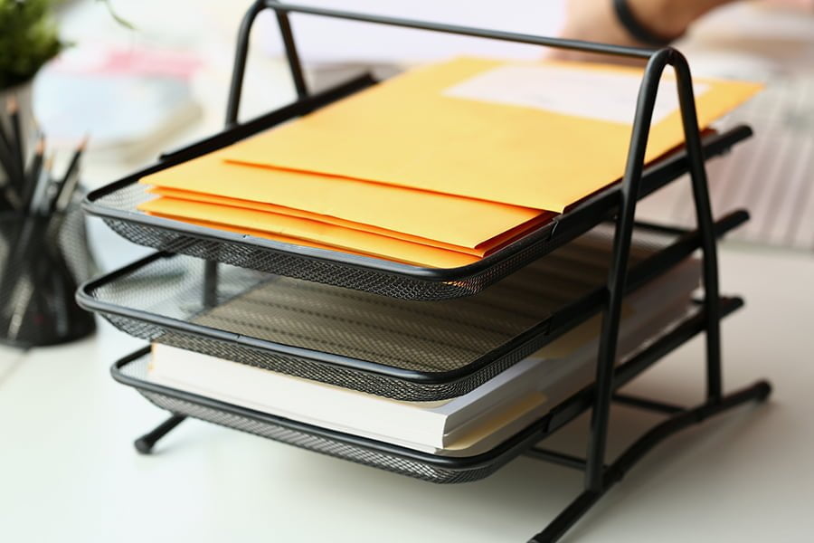 Stackable Trays for magazines