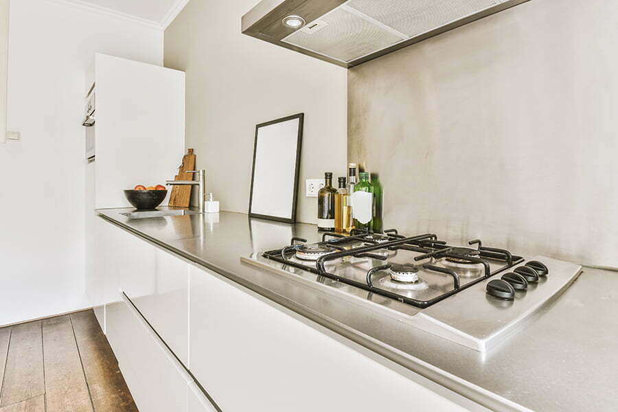 Stainless Steel Kitchen Countertop