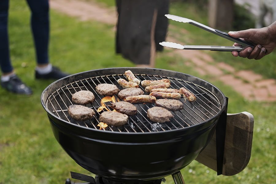 Weber charcoal grill