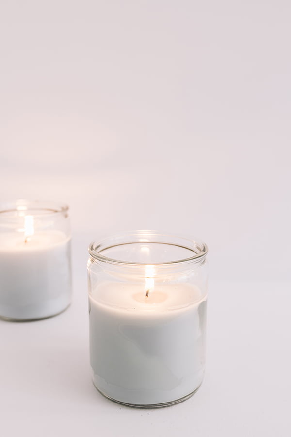 candle in Glass Votives