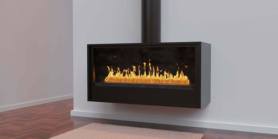 fireplace Wall-Mounted Gel Fuel