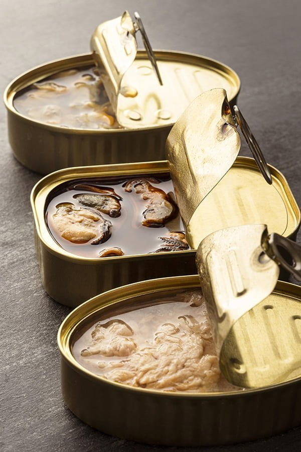 food in Tin Cans