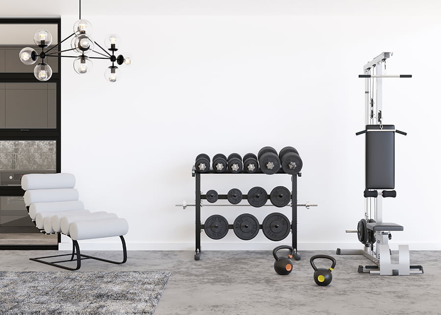 gym room at home