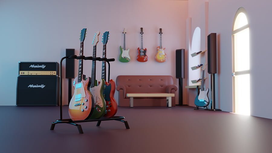 music room in home