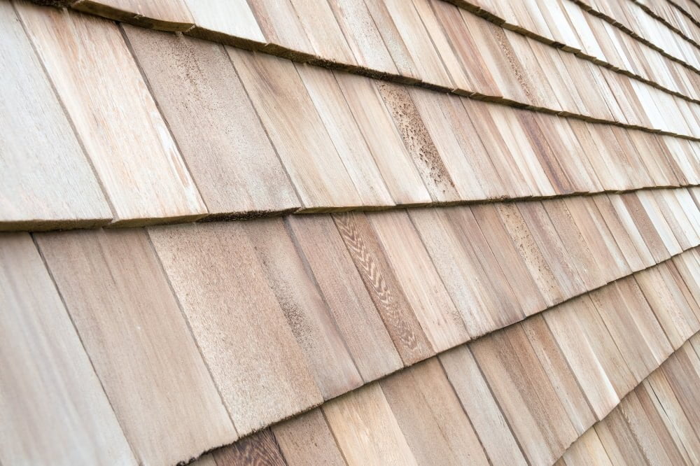 Cedar Shingles shed roofing