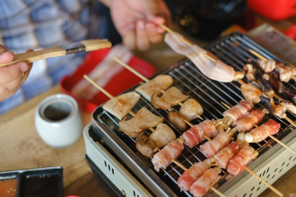Hibachi-style Tabletop Grills