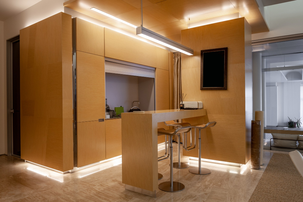 Integrated kitchen light