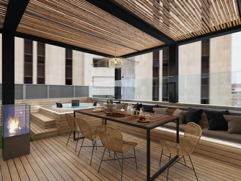 Slatted Roof Systems