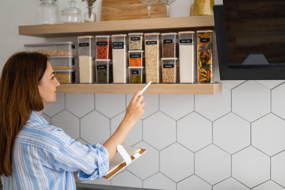 Wall-mounted Spice Rack
