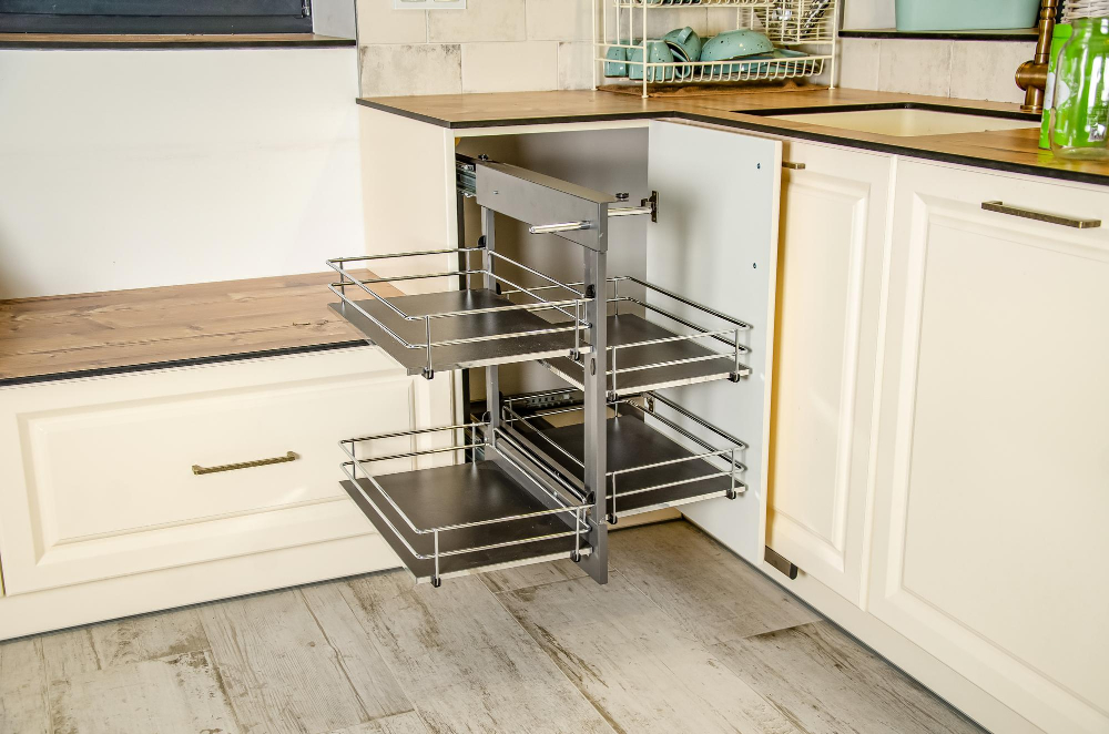 cabinet pull out shelves