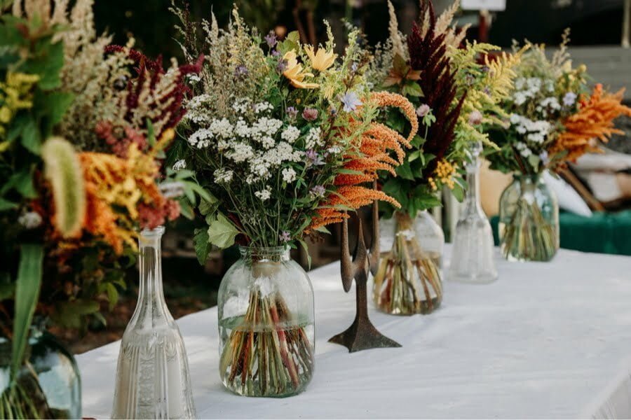 rustic flowers