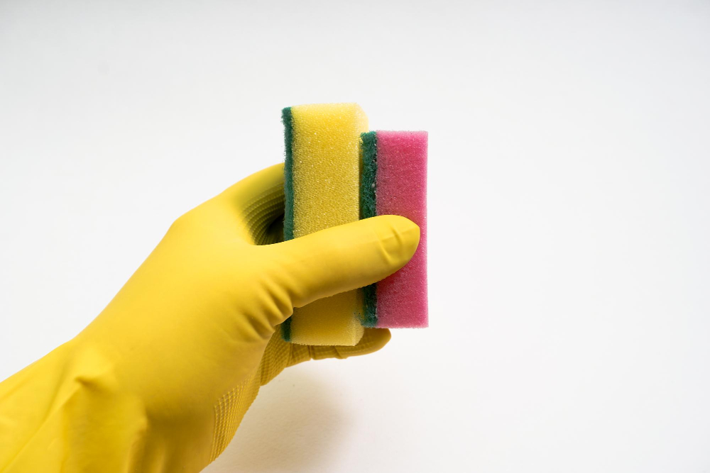 Dishwashing Gloves With Scrubbers