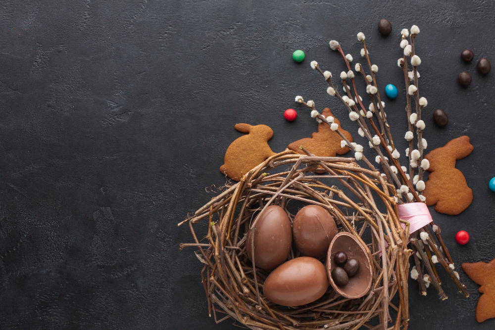 Edible Egg Nests Easter 