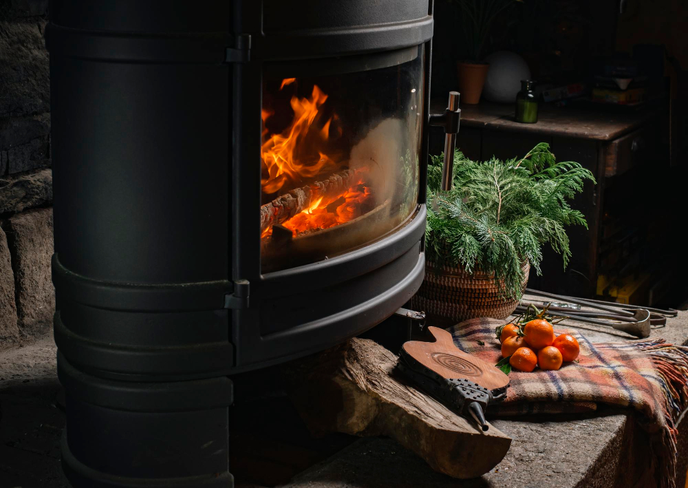 cooking using Wood fired Stoves