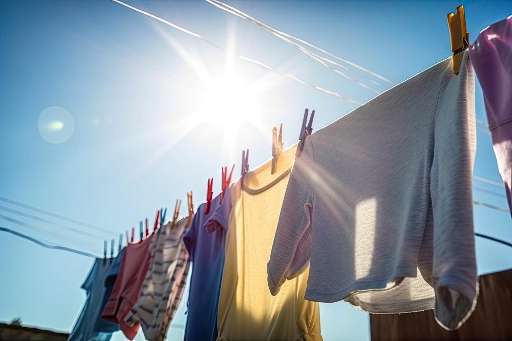 hang dry your clothes in sun