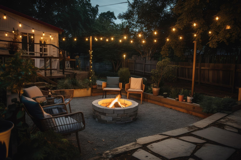 Fire Pit Location Outdoor