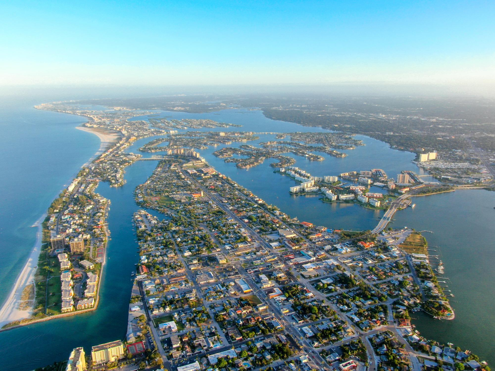Florida top view