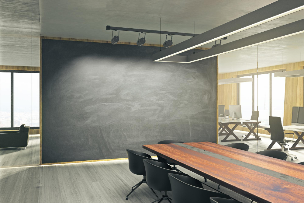 Traditional Chalkboards in meeting