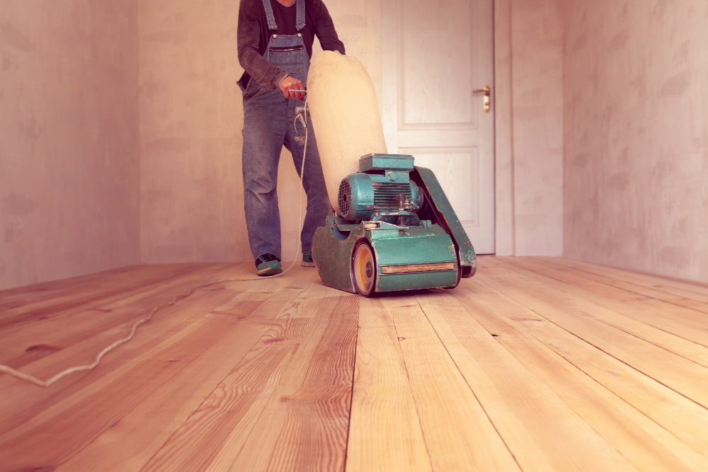 hardwood floor machine