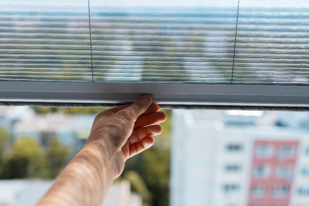 Cellular Shades Bedroom