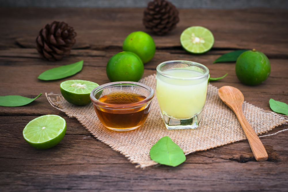 Lime Juice With Honey Cooking