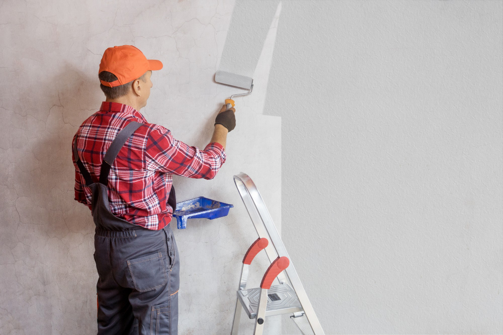 Painting the Concrete Wall