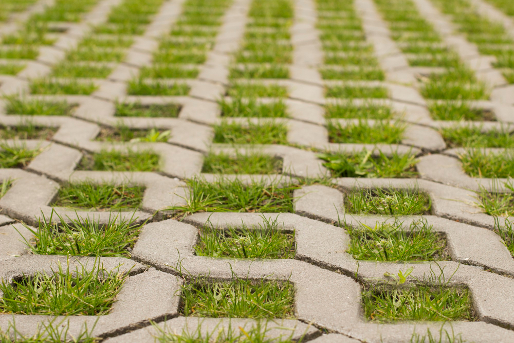 Permeable Pavers Outdoor Space