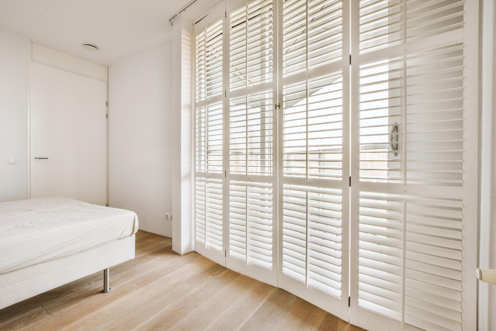 Plantation Shutters Bedroom