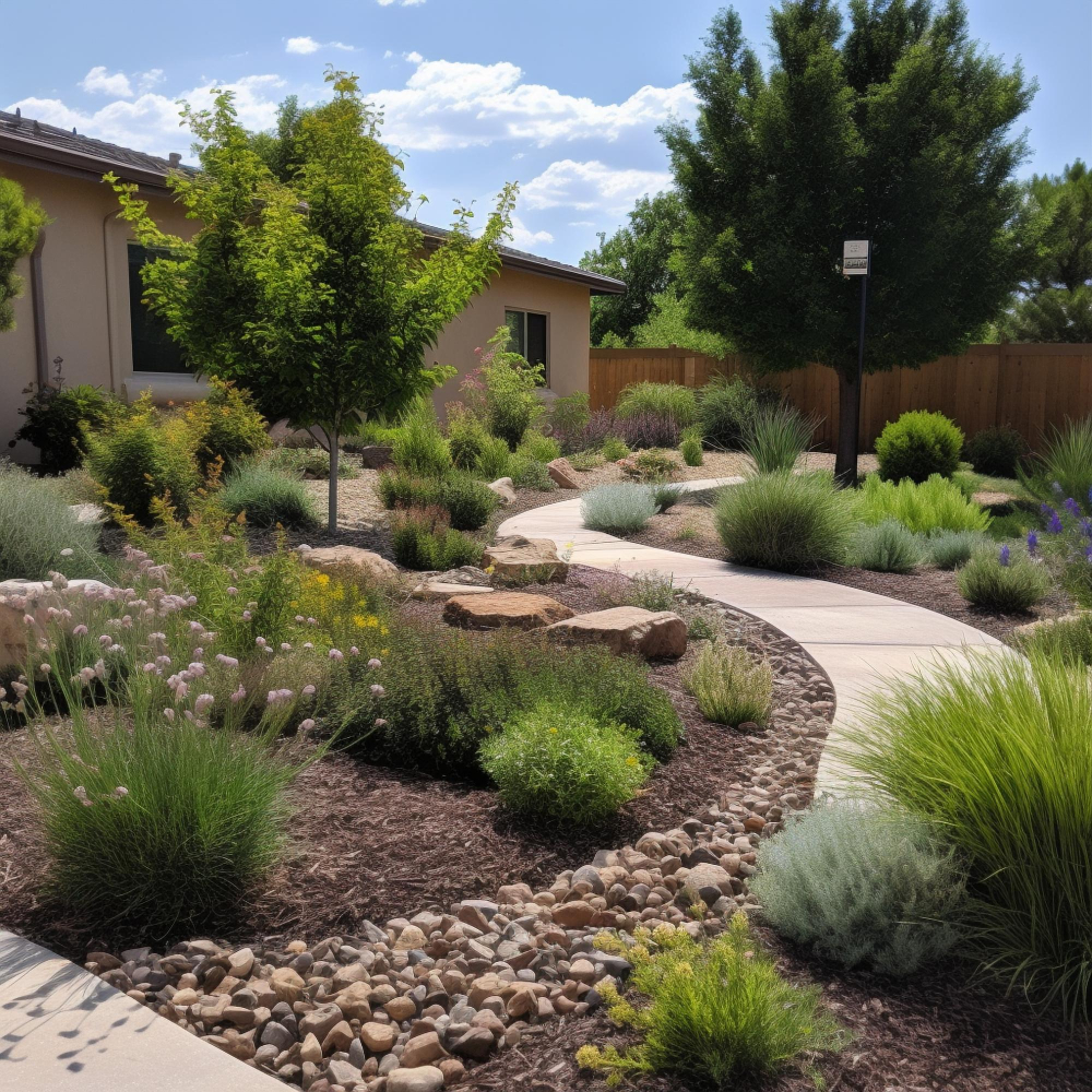 Xeriscaping Principles Outdoor Space