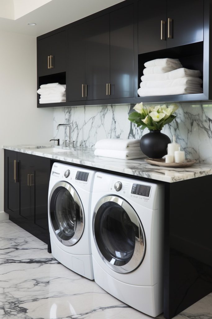 Asymmetrical and Astonishing Fabulous Laundry Room Decor --ar 2:3