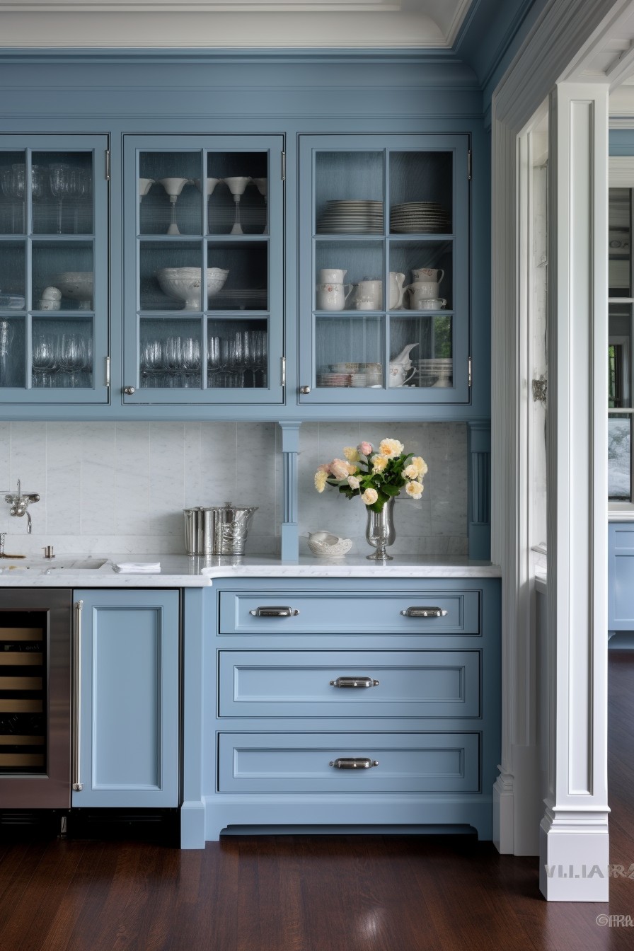 30 Inspiring Ideas of Blue Kitchen Cabinets for Your Next Renovation