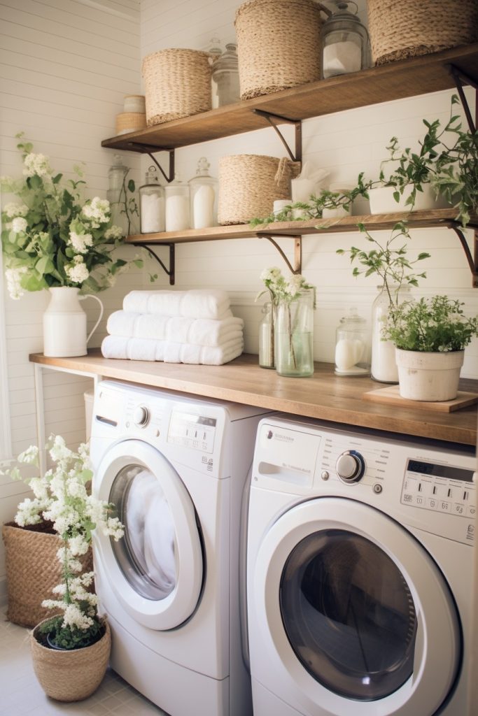 DIY Farmhouse Laundry Fabulous Laundry Room Decor --ar 2:3