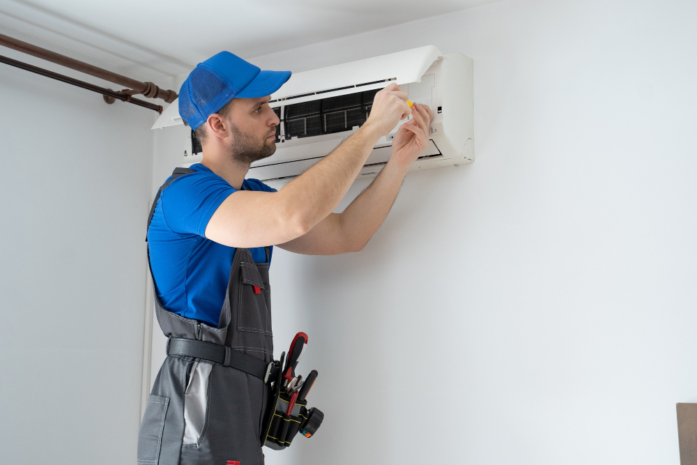 Ductless mini-split Air Cooler Installation