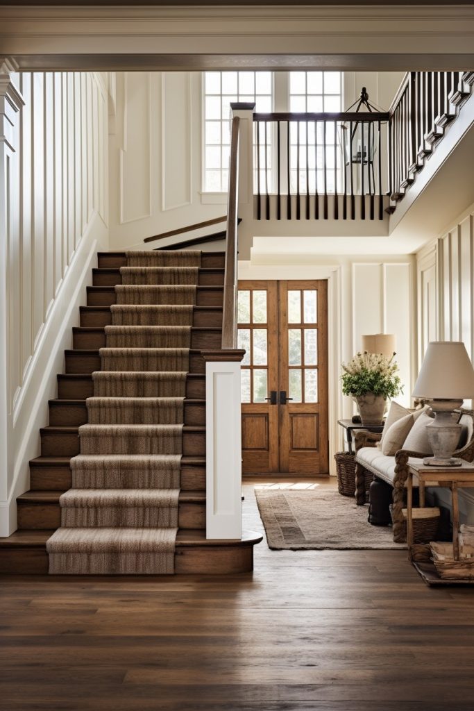 Fascinating Farmhouse Foyer Welcoming and Charming Farmhouse Entryway --ar 2:3 