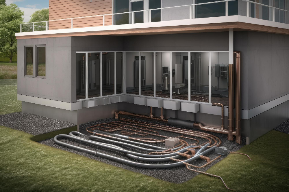 Geothermal Cooling Home