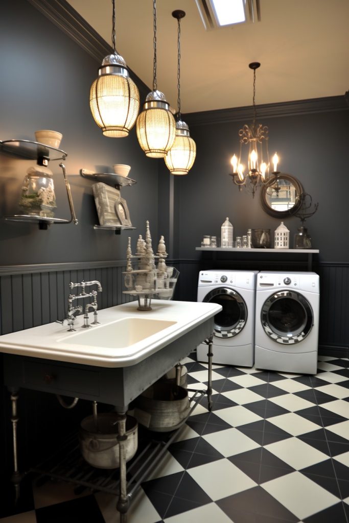 Industrial Glam Laundry Room Fabulous Laundry Room Decor --ar 2:3