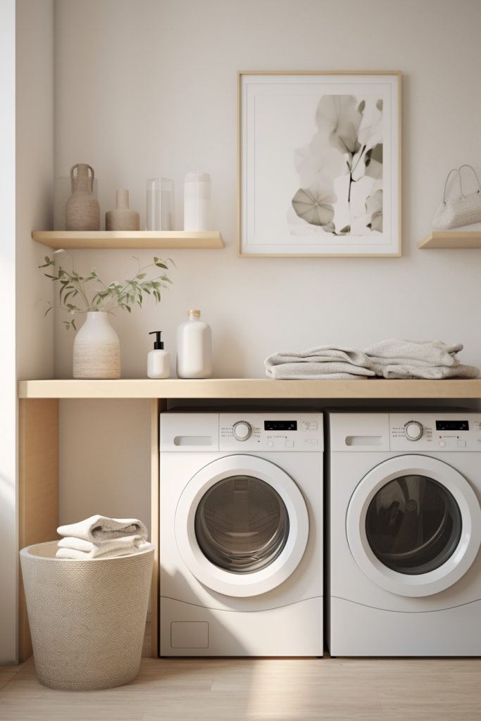 Minimal & Elegant Fabulous Laundry Room Decor --ar 2:3