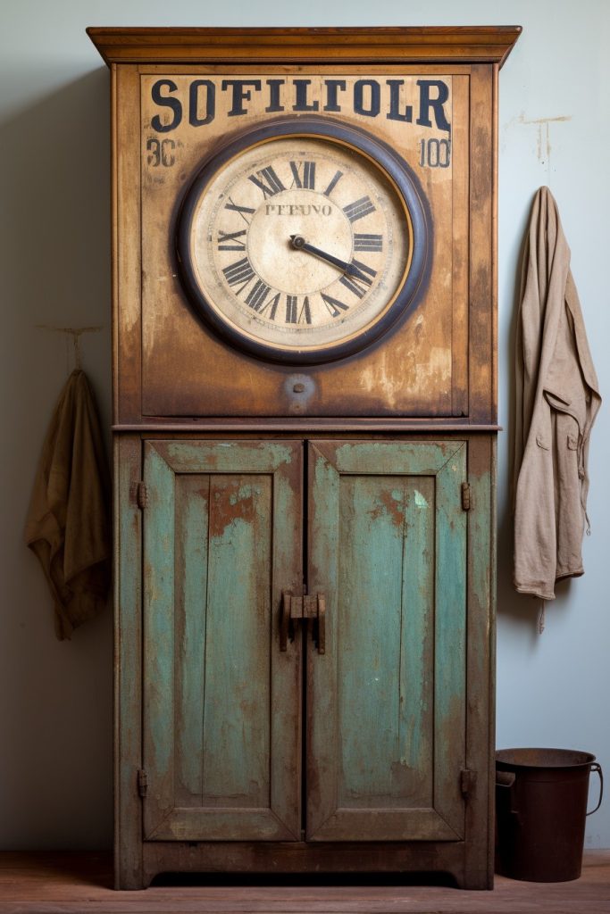 Oversized Sign with Distressed Cabinet Fabulous Laundry Room Decor --ar 2:3