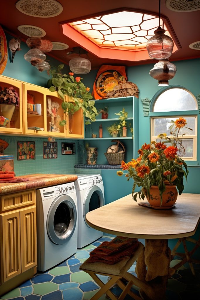 Repurposed Waste Materials Fabulous Laundry Room Decor --ar 2:3
