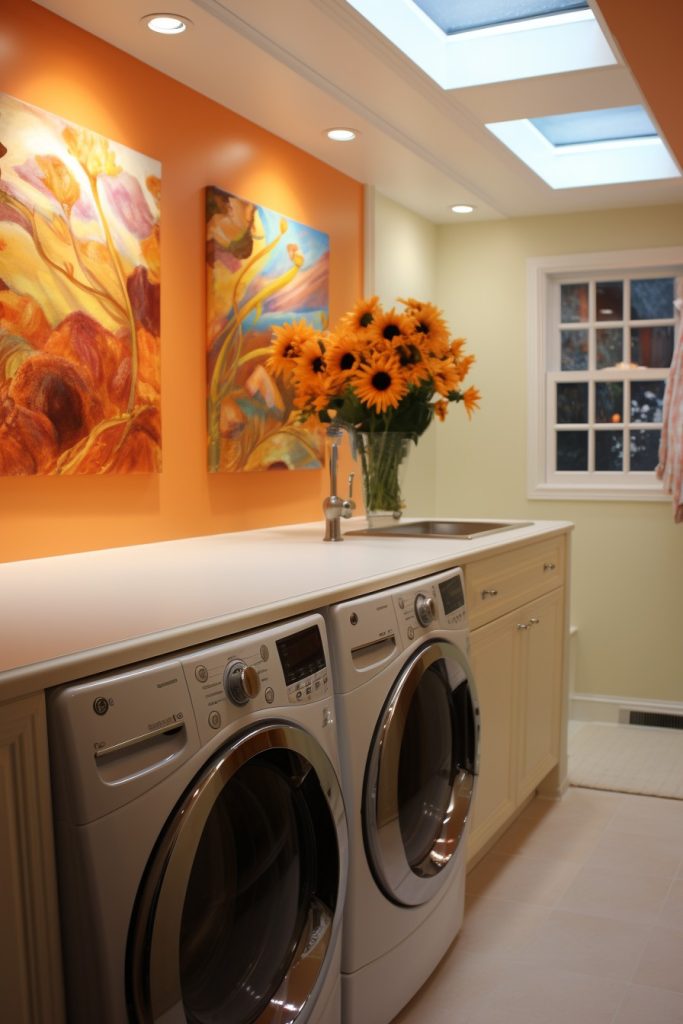 Roomy and Illuminated Fabulous Laundry Room Decor --ar 2:3