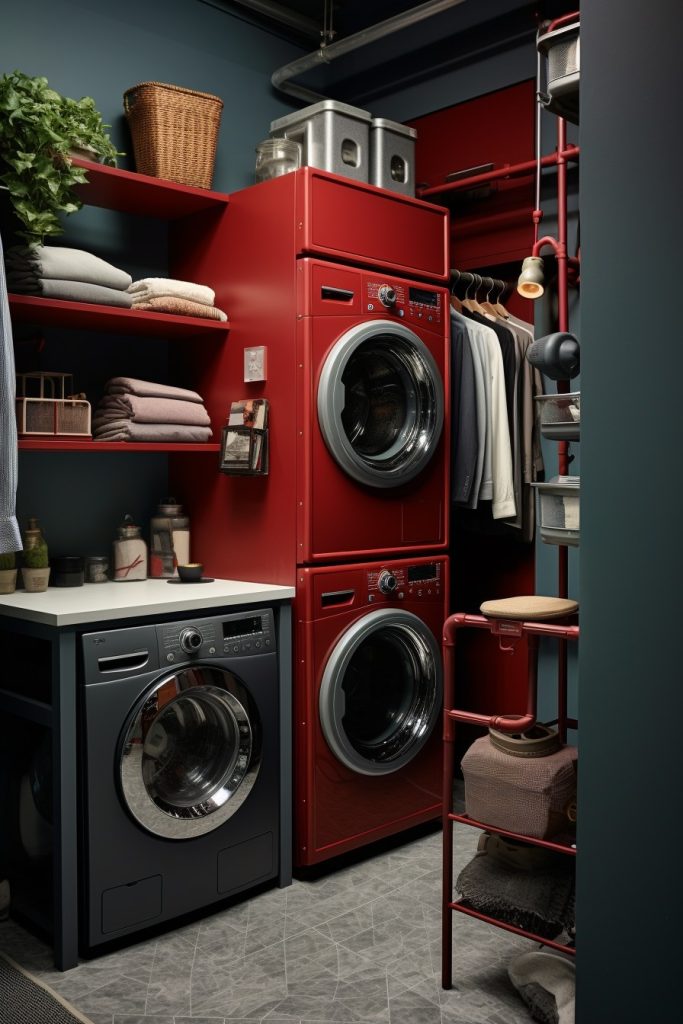 The Industrial Closet Fabulous Laundry Room Decor --ar 2:3