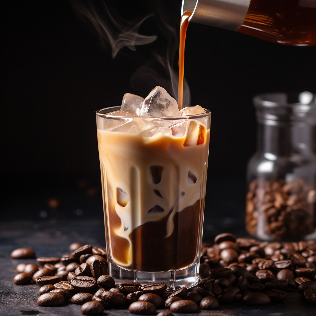 a guide to mixing coffee ice and milk for a low sugar drink