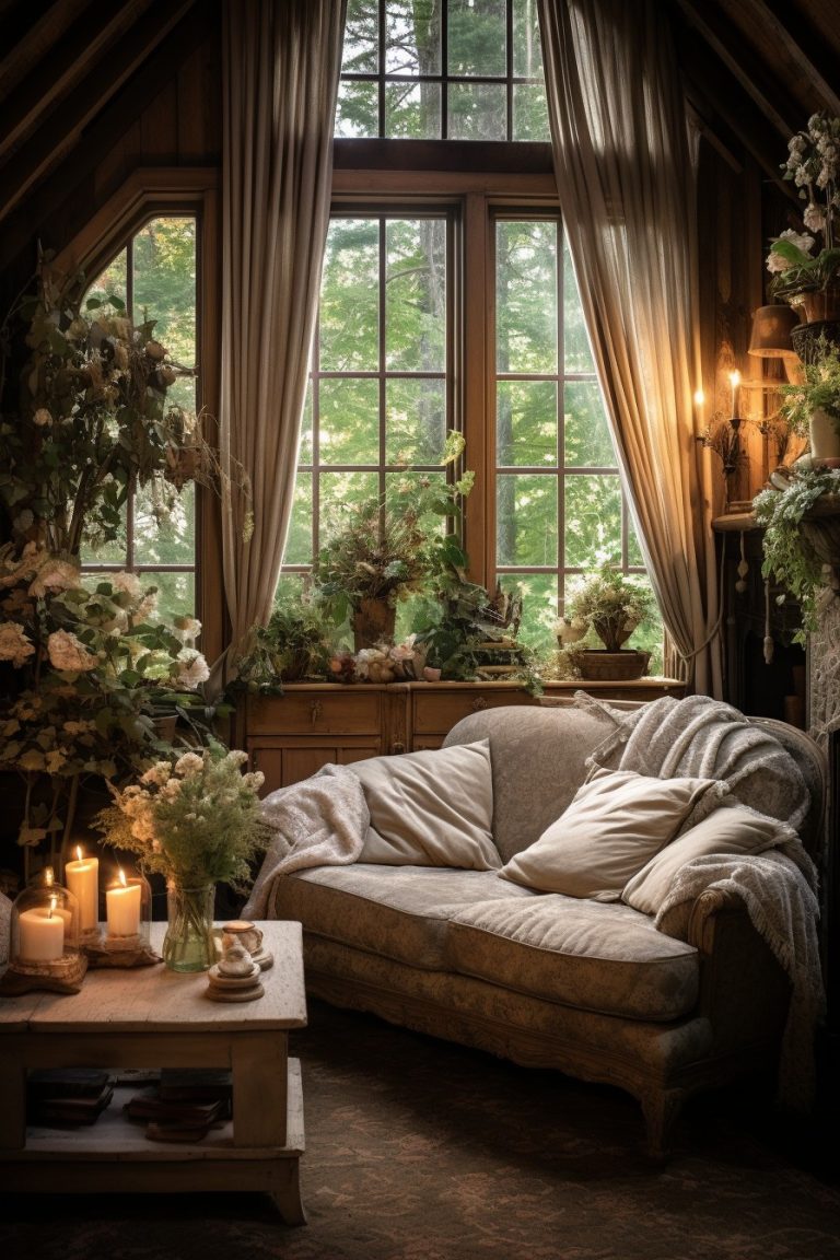 20 Mesmerizing Cottagecore Living Room Ideas