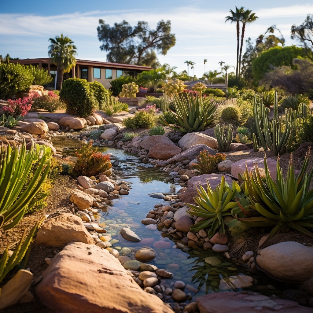 creating a rock garden