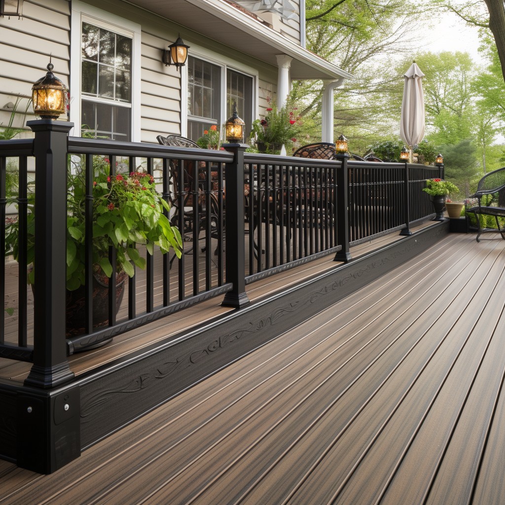 deck skirting material options