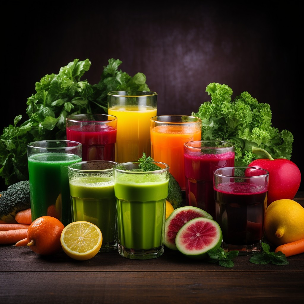 getting healthy with vegetable juices