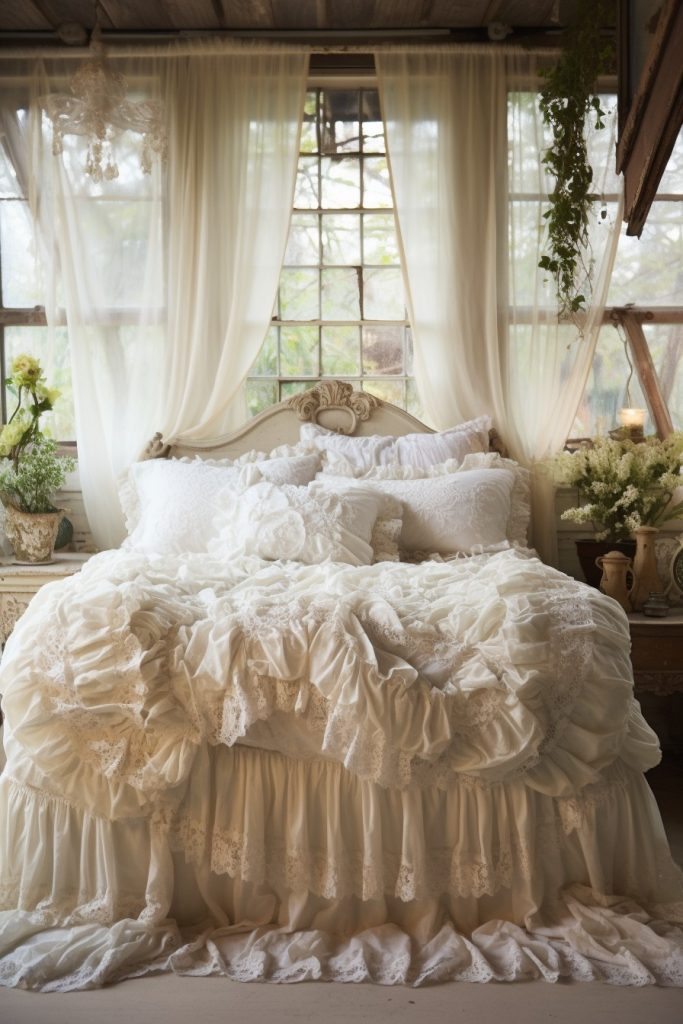 laced bedding