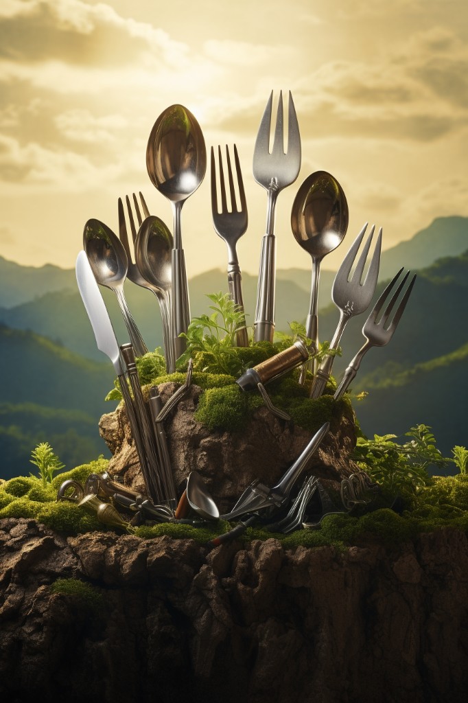 recycled utensils a way forward