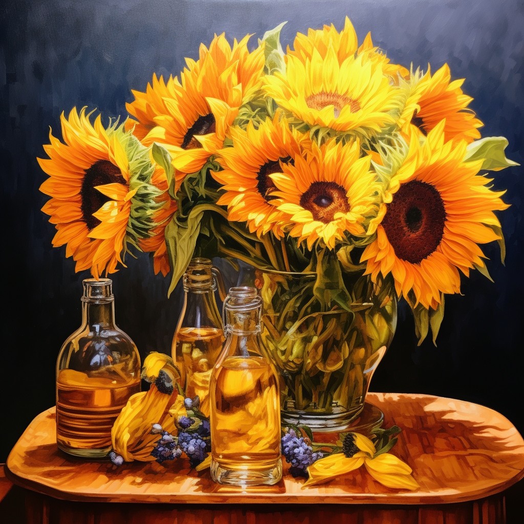sunflower oil applications