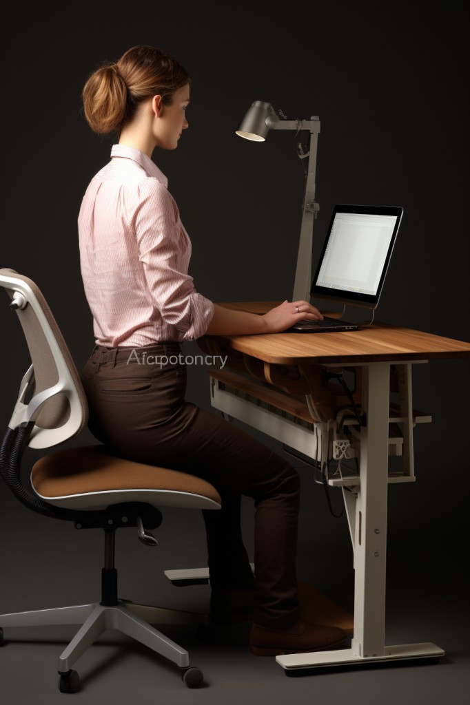 using adjustable desks for better posture